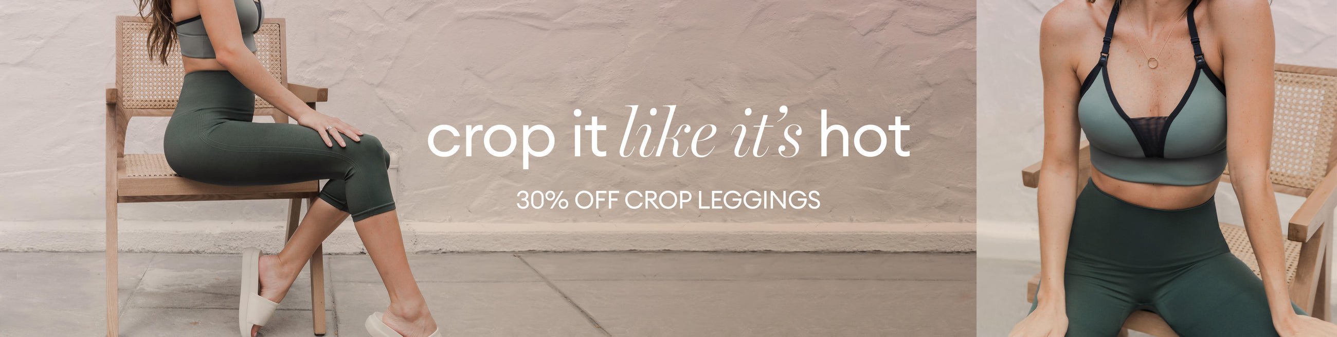 30% Off Crop Leggings