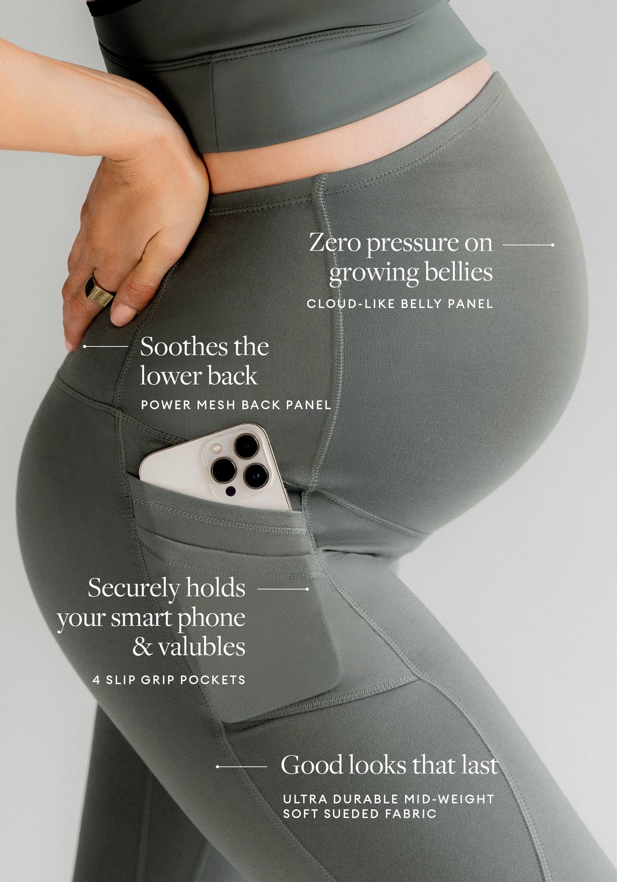 Maternity Pocket Leggings