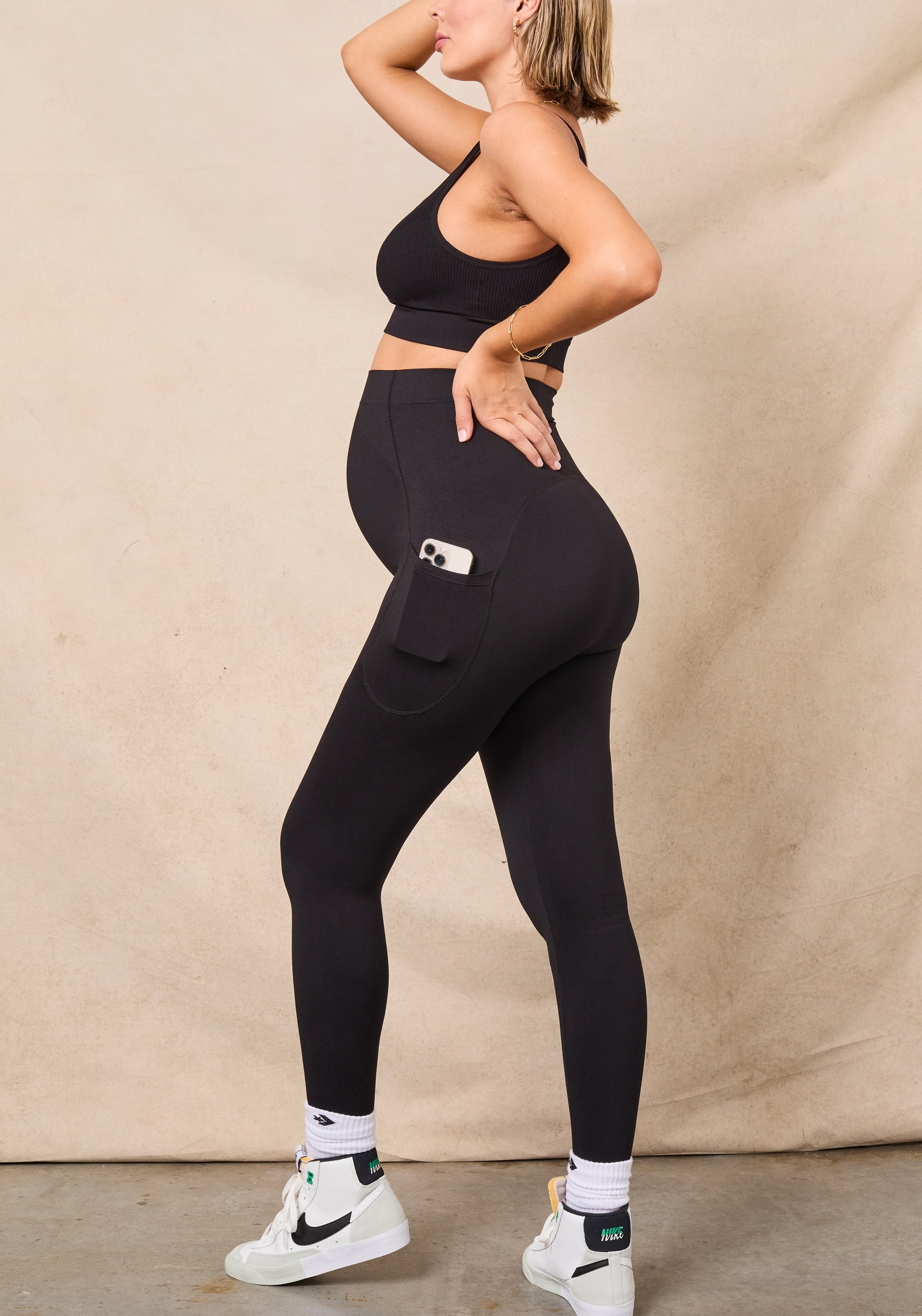 Maternity Support 7/8 Leggings - with Pockets – Bao Bei Body