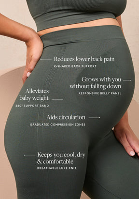 BLANQI® Everyday™ Maternity Belly Support Leggings