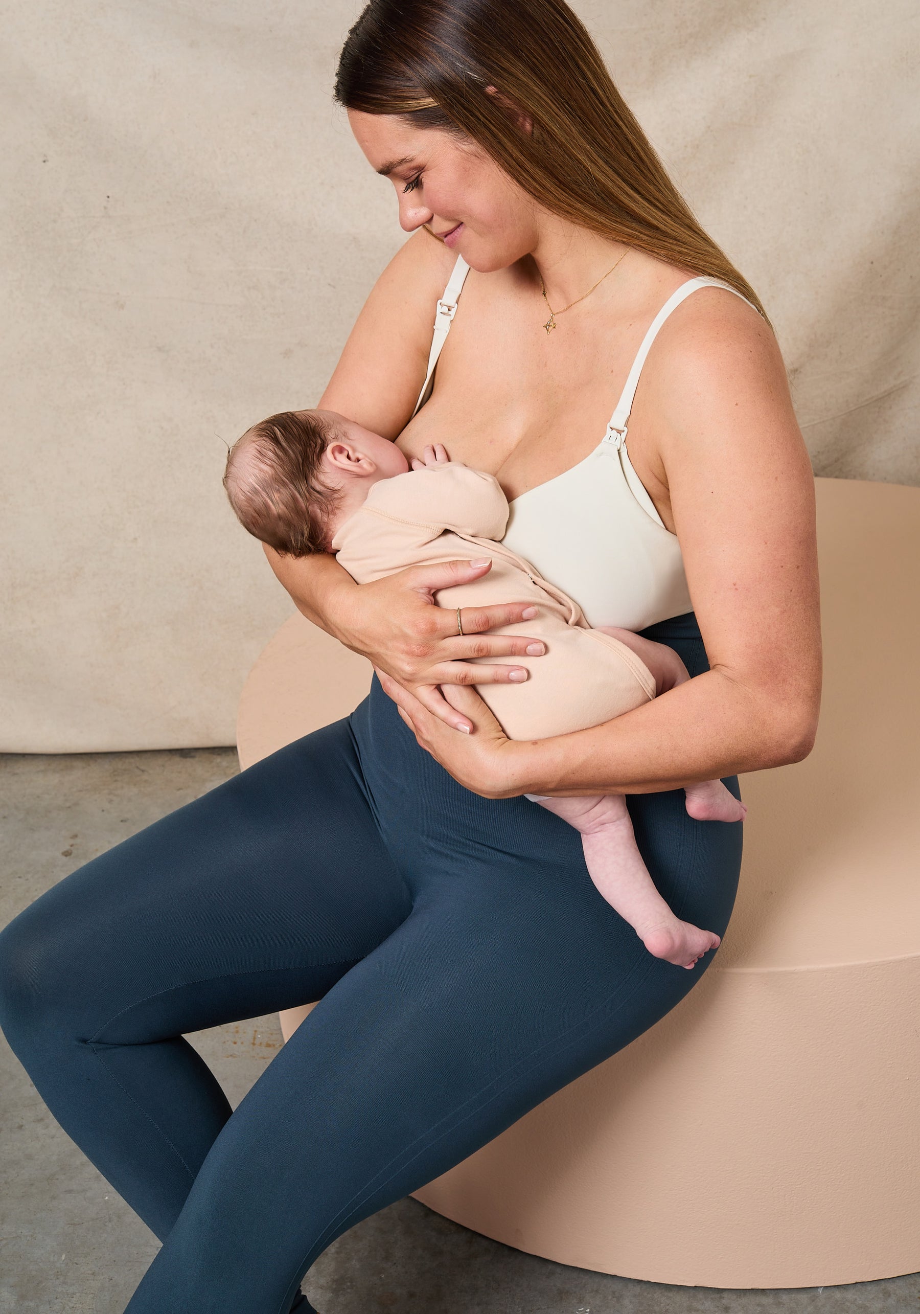 Mums & Bumps Blanqi Body Cooling Maternity & Nursing Bra Tan