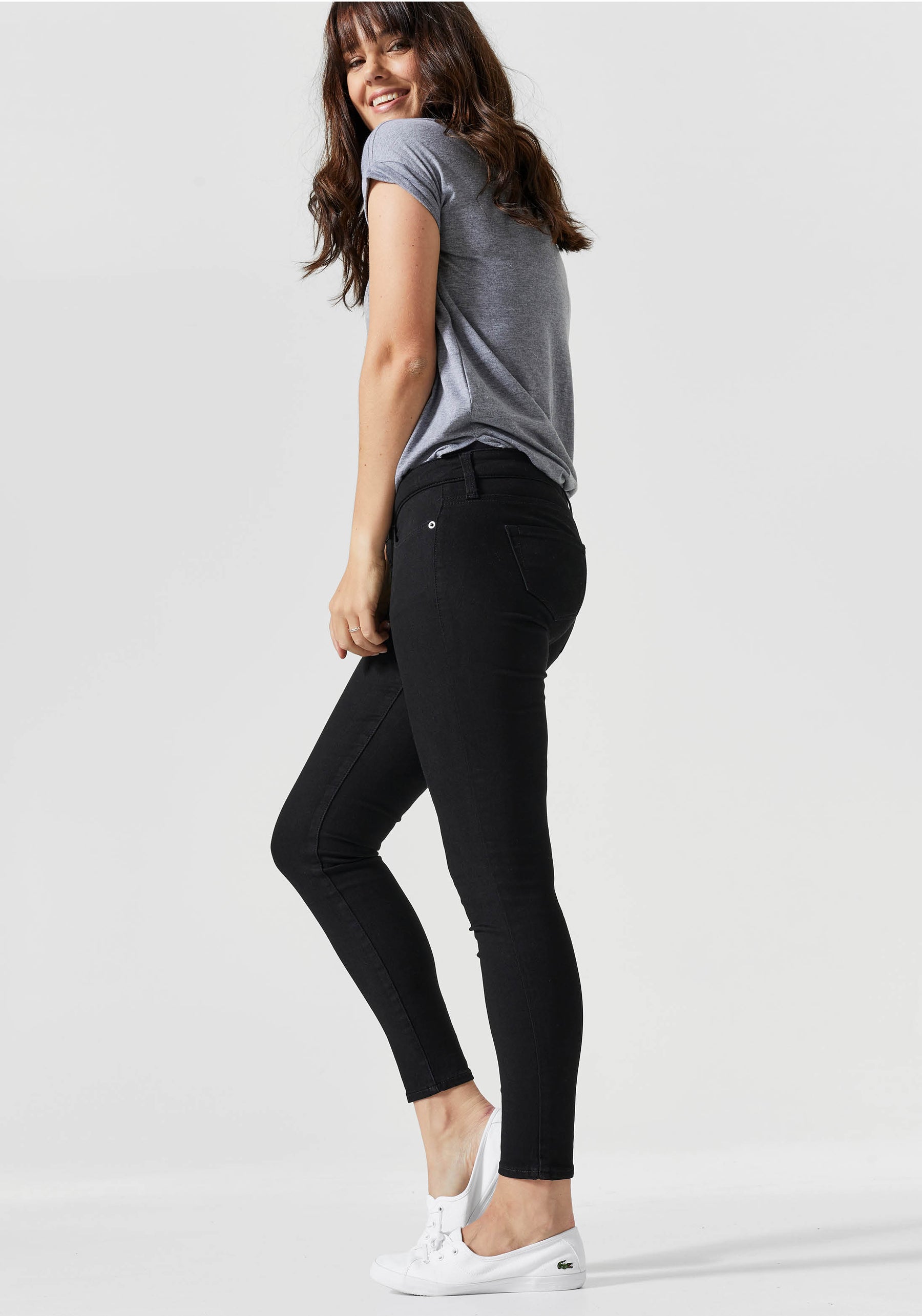 BLANQI® Denim Postpartum Support Straight Crop Jeans  Live in jeans,  Straight crop jeans, Postpartum tummy