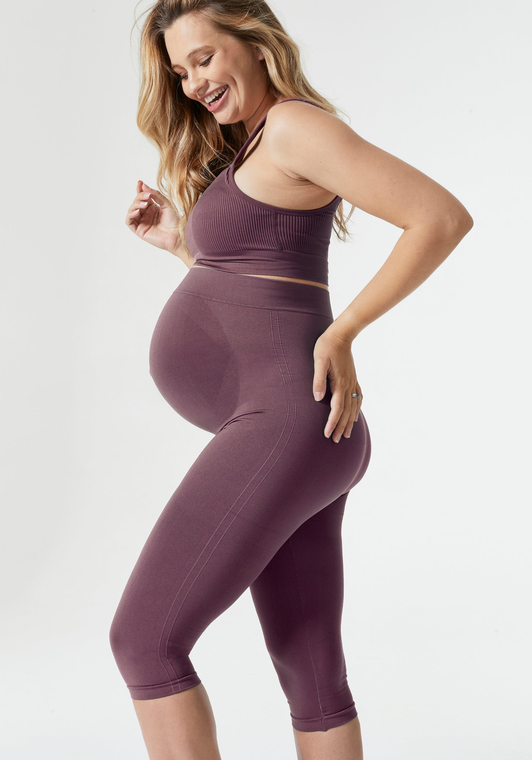BLANQI Maternity Leggings, Over The Belly Pregnancy Tights, Moderate S –  Second Chance Thrift Store - Bridge