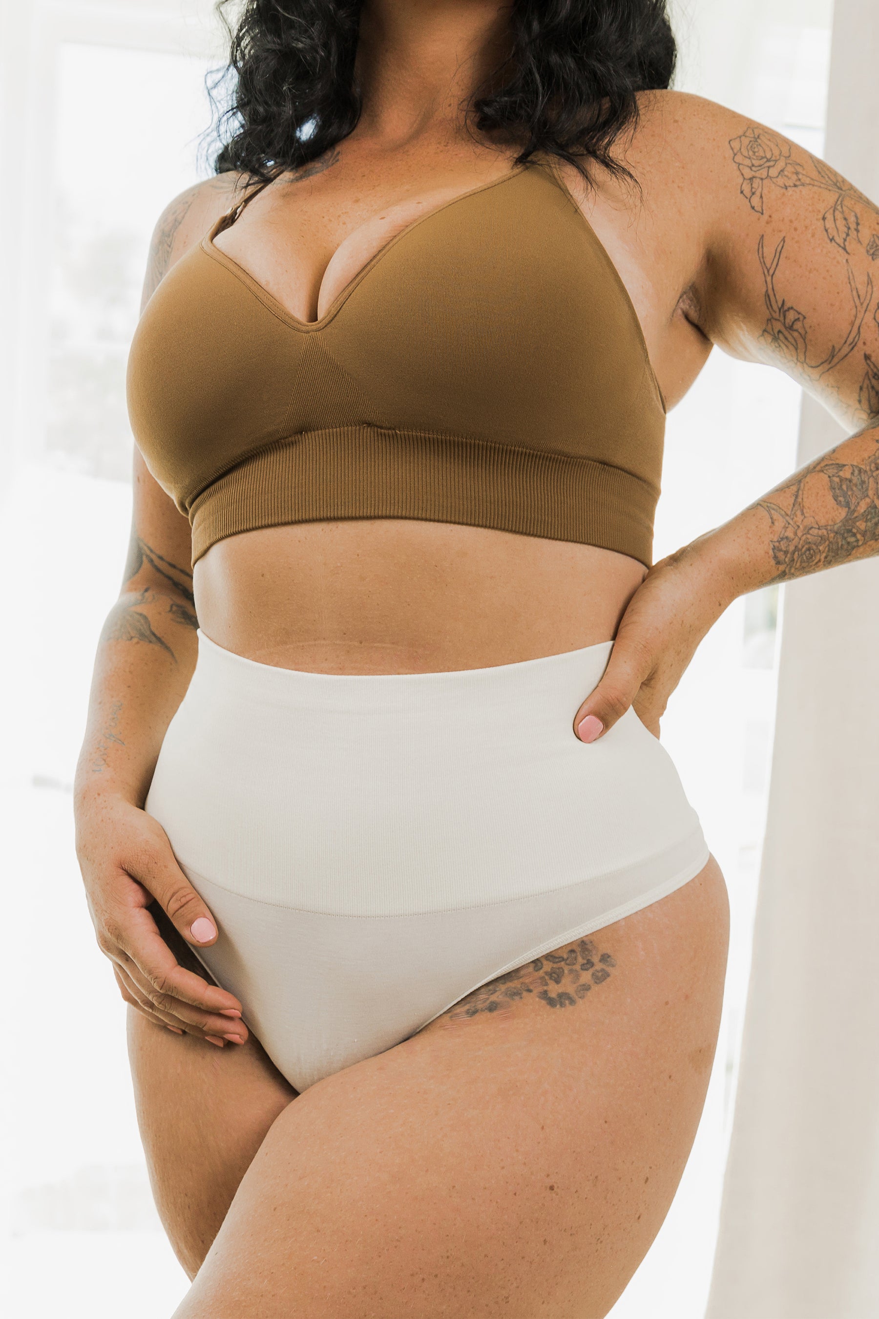 Seamless Postpartum Hipster Compression Panties 3-Pack Bundle
