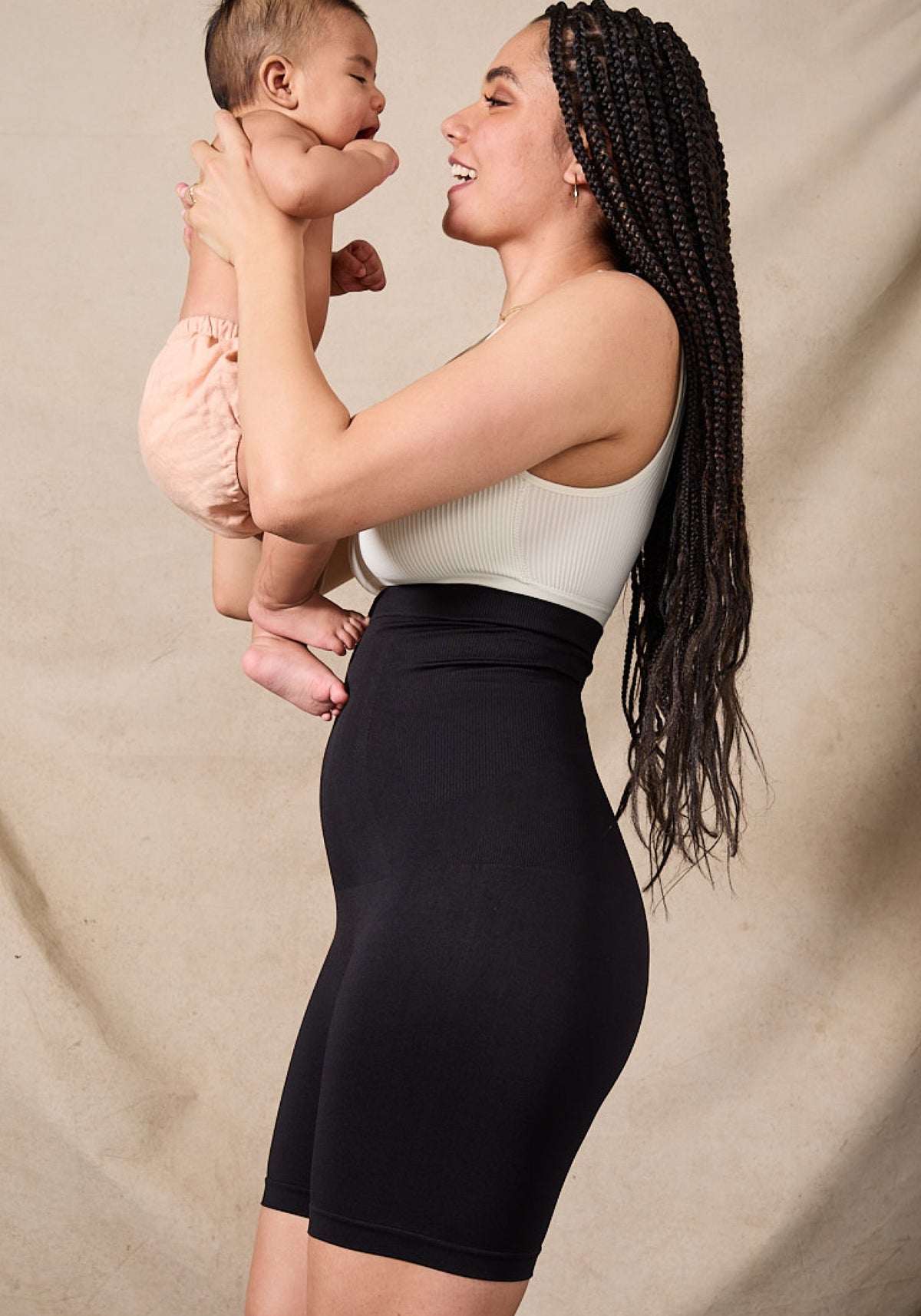 Postpartum Belly Support Girlshort & Ribbed Bralette Bundle