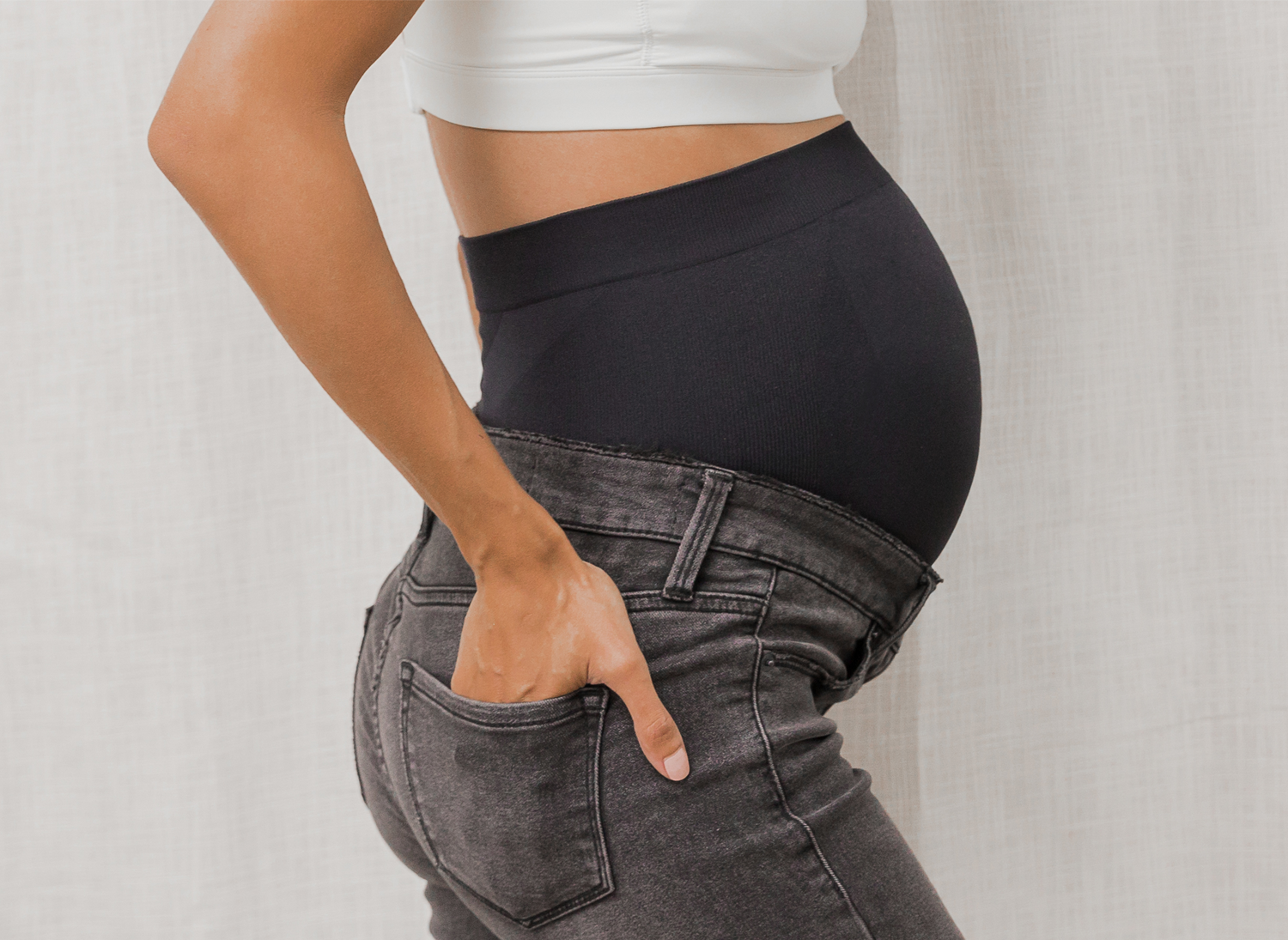 BLANQI® Denim Maternity Support Skinny